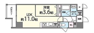 ポローニア立花通りの物件間取画像